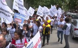 Ankara’ya yürüdüler, bakanın istifasını istediler