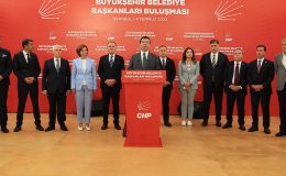 CHP’li büyükşehir belediye başkanları İstanbul’da buluştu