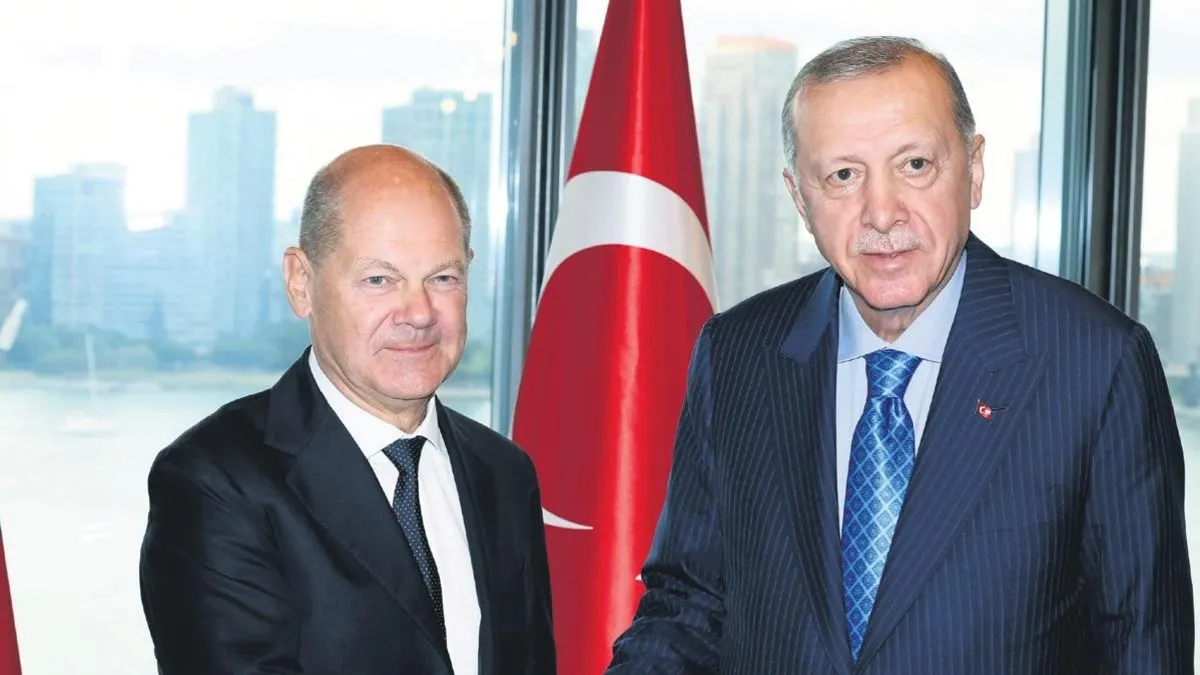 Ankara-Berlin hattında kritik temas! Başkan Erdoğan, Almanya Başbakanı Scholz ile görüşecek