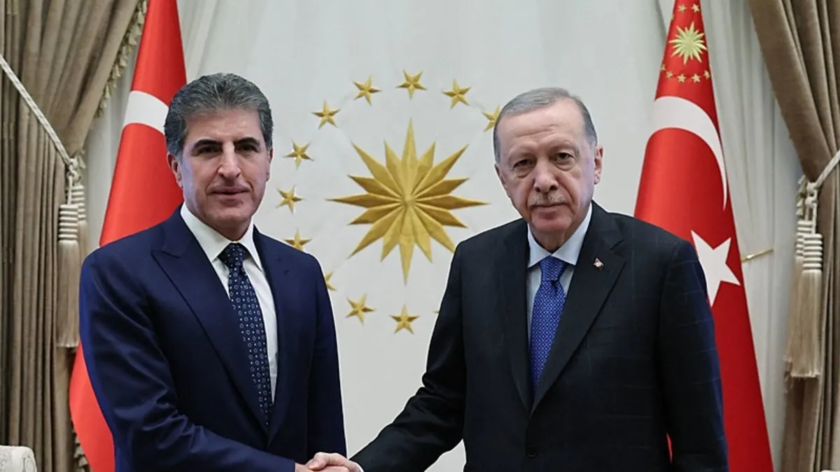 Erdoğan-Barzani görüşmesinin mesajı! “Bu bölgede küreselcilerin en korktuğu şey…”