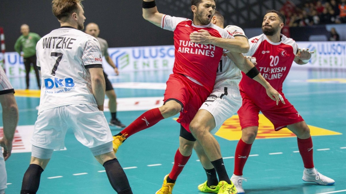 A Milli Erkek Hentbol Takımı, Almanya’ya 36-29 mağlup oldu