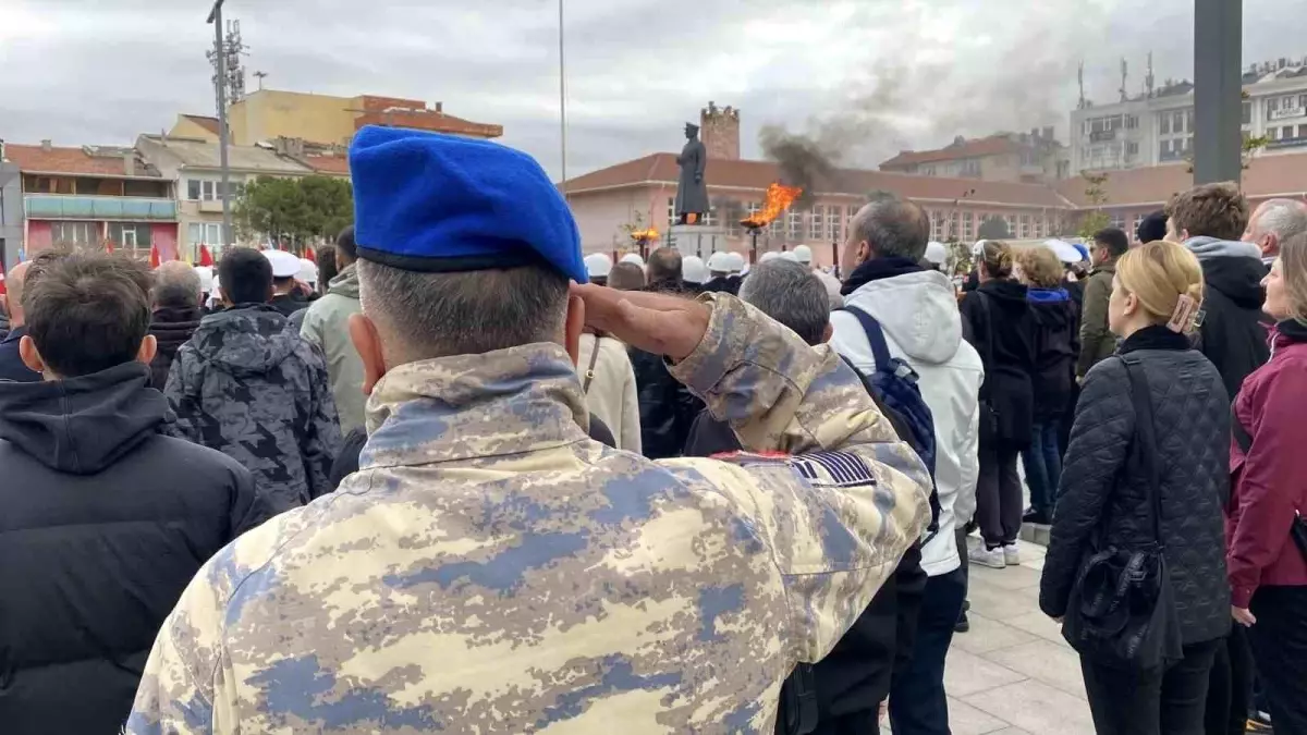 Çanakkale’de Atatürk’ü Anma Töreni Düzenlendi