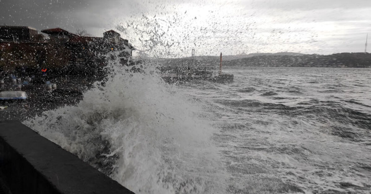 Marmara’ya fırtına geliyor!