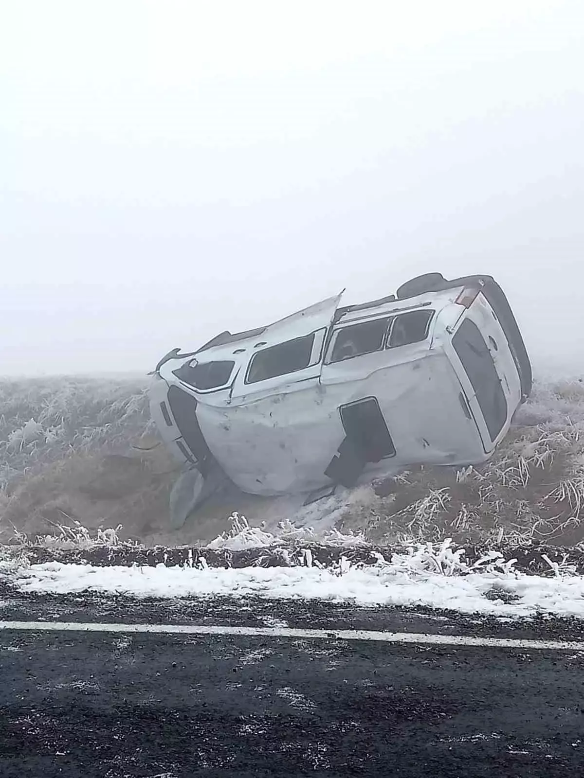 Muş’ta Öğretmenleri Taşıyan Servis Kazası: 8 Yaralı