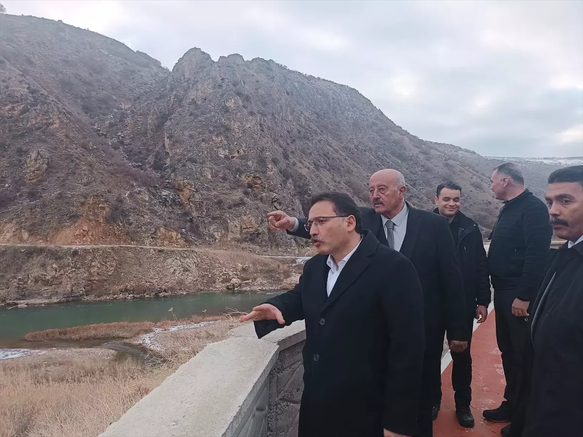 Vali Çiçek Özvatan’da İncelemelerde Bulundu